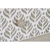 Тумба с ящиками DKD Home Decor 80 x 42 x 80 cm Натуральный Белый Лист растения