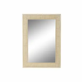 Sieninis veidrodis DKD Home Decor Spalvotas Natūralus Medžio Vintage Scandi 70,5 x 2,5 x 100,5 cm