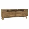 TV-kalusteet DKD Home Decor Luonnollinen Mäntypuu 180 x 48 x 65 cm