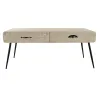 Centrinis stalas DKD Home Decor Juoda Spalvotas Varinis Natūralus Metalinis Paulovnijos mediena Medžio MDF 100 x 52 x 42,5 cm 10
