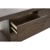 Indauja DKD Home Decor   Ruda Skaidrus Stiklas Graikinis riešutas Medžio MDF 160 x 45 x 80 cm