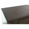 Sivupöytä DKD Home Decor   Ruskea Läpinäkyvä Kristalli Pähkinäpuu Puu MDF 160 x 45 x 80 cm