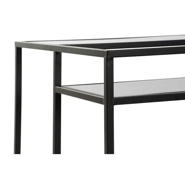 Centrālais galds DKD Home Decor 8424001787234 Melns Daudzkrāsains Dabisks Koks Metāls spogulis 120 x 60 x 50 cm