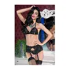 Underwear Set Chilirose Black M 3 Pieces