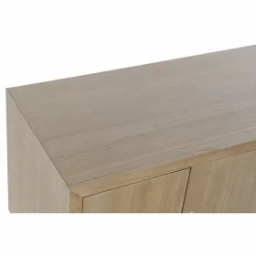 TV mēbeles DKD Home Decor Pelēks Krēmkrāsa Metāls Paulovnijas koks (90 x 34 x 66.5 cm)