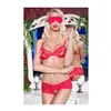 Underwear Set Chilirose Red S