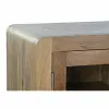 Sivupöytä DKD Home Decor   Kullattu Luonnollinen Akaasia 150 x 40 x 81 cm