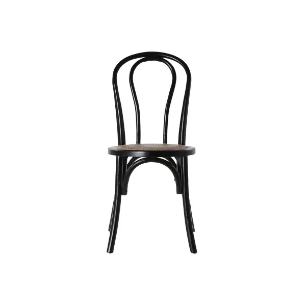 Valgomojo kėdė DKD Home Decor Juoda Spalvotas 43 x 44 x 89 cm