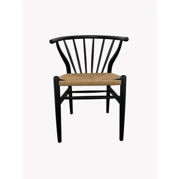 Обеденный стул DKD Home Decor Чёрный Разноцветный 57 x 47 x 80 cm
