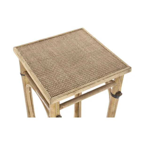 Šoninis staliukas DKD Home Decor Rotangas (36 x 36 x 85 cm)