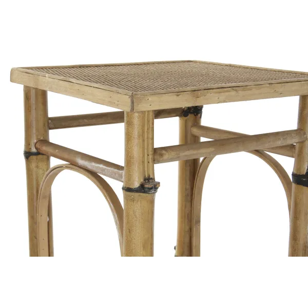Šoninis staliukas DKD Home Decor Rotangas (36 x 36 x 85 cm)