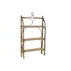 Plaukti DKD Home Decor Dabisks Rotangpalma Bambuss 3 Planken (62 x 15 x 103 cm)