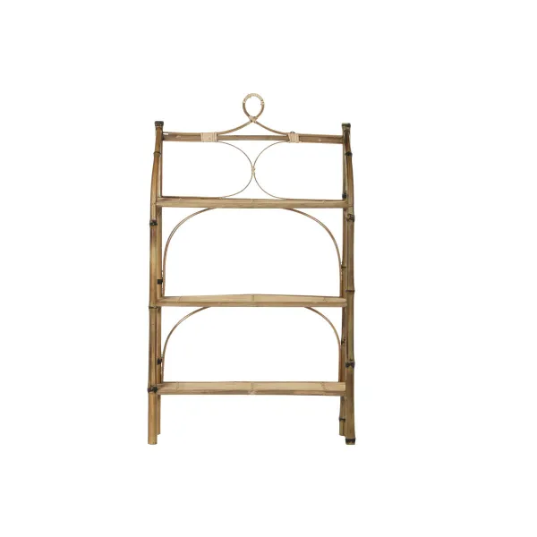 Полка DKD Home Decor Натуральный ротанг Бамбук 3 Полки (62 x 15 x 103 cm)