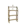 Plaukti DKD Home Decor Dabisks Rotangpalma Bambuss 3 Planken (62 x 15 x 103 cm)