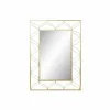 Seinäpeili DKD Home Decor Kullattu 70,5 x 2 x 98 cm