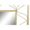 Seinäpeili DKD Home Decor Kullattu 70,5 x 2 x 98 cm