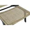 Fotelis DKD Home Decor Juoda Natūralus Medžio Tikmedis 65 x 78 x 68 cm