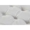 подставка для ног DKD Home Decor Белый полиэстер Деревянный MDF (78 x 78 x 40 cm)