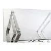 Обеденный стол DKD Home Decor Стеклянный Сталь (180 x 90 x 75 cm)