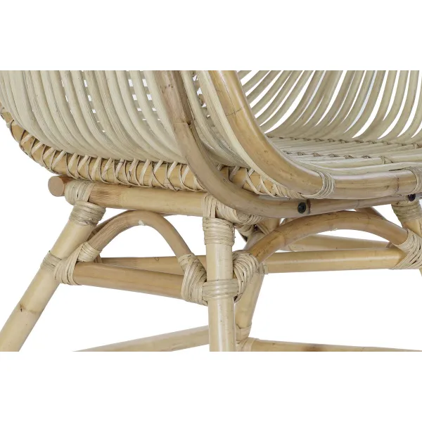 Sodo krėslas DKD Home Decor Spalvotas Natūralus Rotangas 61 x 58 x 92 cm 62 x 62 x 92 cm