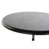 Mazs galdiņš DKD Home Decor 8424001831456 60 x 60 x 105 cm Dabisks Melns Metāls Koks