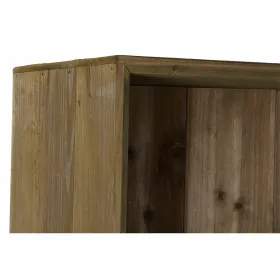 Шкаф DKD Home Decor Чёрный Деревянный Металл Стеклянный (70 x 34.5 x 160 cm)