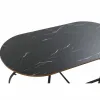 Обеденный стол DKD Home Decor Деревянный Стеклянный Железо 99,5 x 50 x 40 cm