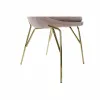 Ruokatuoli DKD Home Decor Pinkki Kullattu 60 x 60 x 85 cm