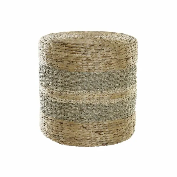 Jalkatuki DKD Home Decor Monivärinen Luonnollinen Alumiini Boho 42 x 42 x 40 cm