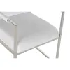 Tuoli DKD Home Decor Polyesteri Teräs Valkoinen (56 x 68 x 92 cm)