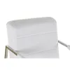 Kėdė DKD Home Decor Poliesteris Plienas Balta (56 x 68 x 92 cm)