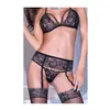 Underwear Set Chilirose Black S/M