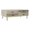 TV-kalusteet DKD Home Decor Metalli Paolownia wood (115 x 61 x 43 cm)