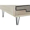 TV mēbeles DKD Home Decor Metāls Paulovnijas koks (115 x 61 x 43 cm)