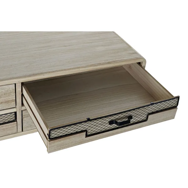 TV-kalusteet DKD Home Decor Metalli Paolownia wood (115 x 61 x 43 cm)