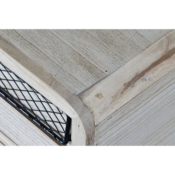 TV-kalusteet DKD Home Decor Metalli Paolownia wood (115 x 61 x 43 cm)