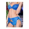 Underwear Set Chilirose Blue XL 3 Pieces