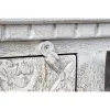 TV furniture DKD Home Decor 8424001858347 Metal White Mango wood 160 x 40 x 65 cm