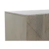 Устройство DKD Home Decor   Серый Позолоченный Металл Древесина манго 160 x 45 x 75 cm