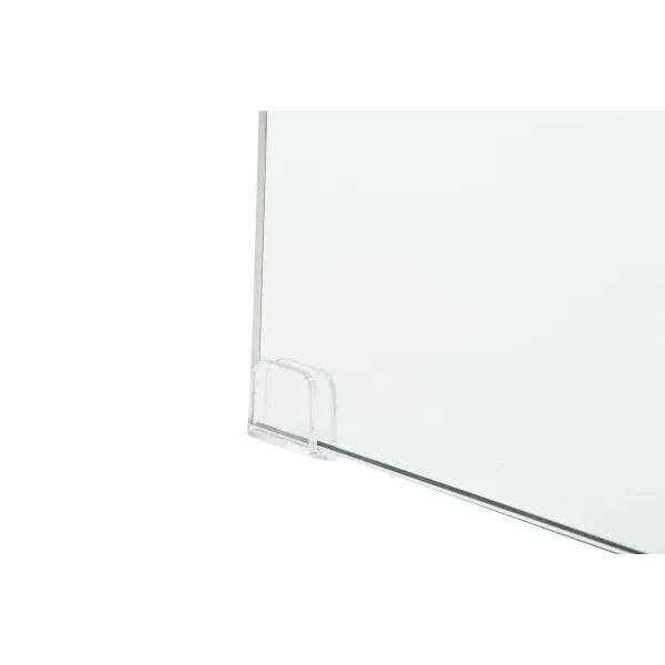 Sivupöytä DKD Home Decor   Läpinäkyvä Vaaleanruskea Kristalli Puu MDF 160 x 45 x 80 cm