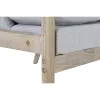 Sēdeklis DKD Home Decor Dabisks Gaiši pelēks Egle 68 x 69 x 89 cm