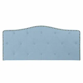 Päätylevy DKD Home Decor Sininen Beige Celeste Kumipuu 146 x 6 x 68 cm