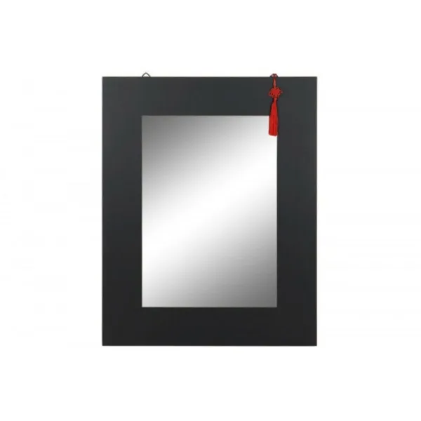 Настенное зеркало DKD Home Decor Синий Красный Восточный 70 x 2,5 x 90 cm