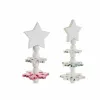 Новогодняя ёлка DKD Home Decor Деревянный MDF (2 pcs) (14 x 14 x 51 cm)