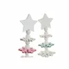 Jaungada eglīte DKD Home Decor Koks MDF (2 pcs) (11 x 11 x 41 cm)
