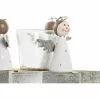 Рождественский подсвечник DKD Home Decor Стеклянный Деревянный (17 x 17 x 9 cm)