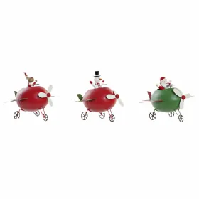 Новогоднее украшение DKD Home Decor Металл Северный олень (19 x 14 x 13 cm) (3 pcs)