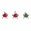 Новогоднее украшение DKD Home Decor Металл Северный олень (19 x 14 x 13 cm) (3 pcs)