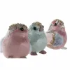 Ziemassvētku Nieciņš DKD Home Decor Poliesters Foam (3 pcs) (15 x 10 x 11 cm)