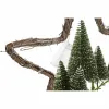 Новогоднее украшение DKD Home Decor ротанг (2 pcs) (43 x 10 x 43 cm)